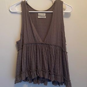 ruffle tank
